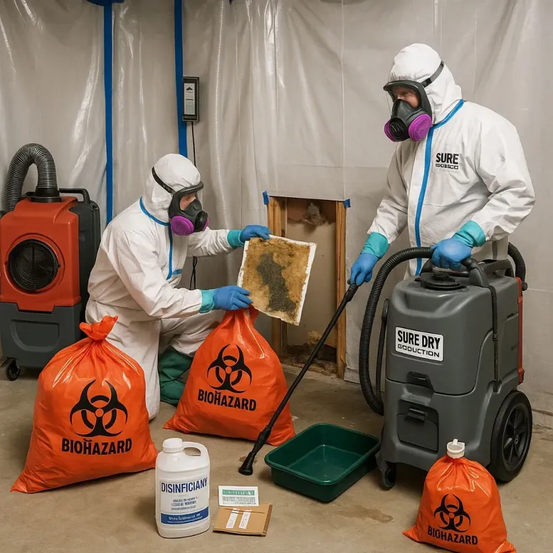 Contaminated Water Handling Protocols process in Jefferson County, AR